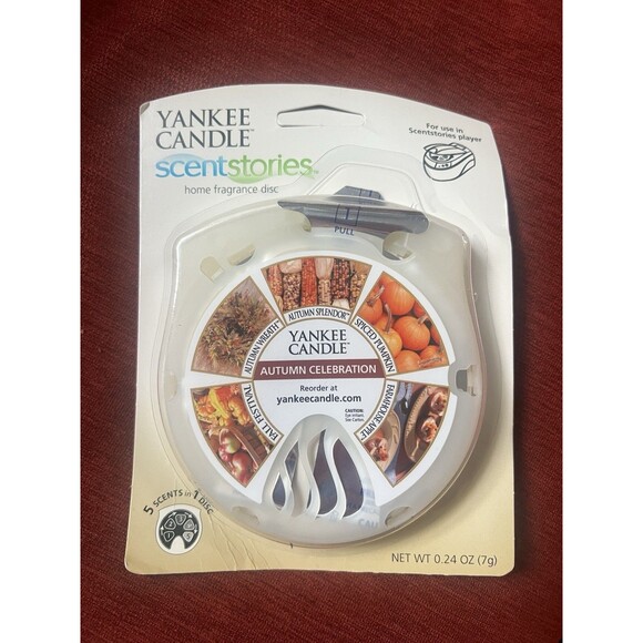 Yankee Candle Scentstories Disc Autumn Celebration - New In Box - NOS Vintage - Picture 1 of 4